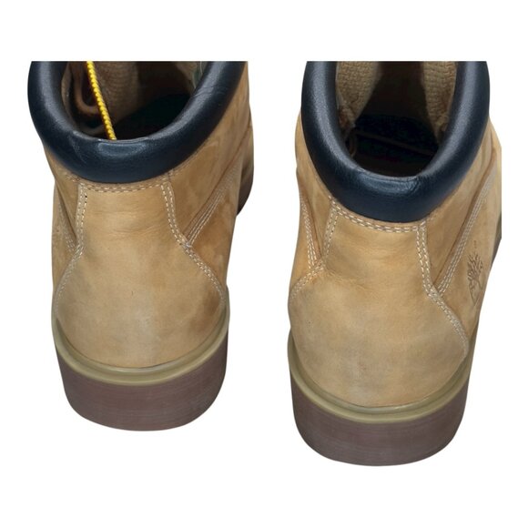 Timberland Women's Waterproof Padded Collar Chuckka Boots Wheat Tan Size 8M - Picture 7 of 14